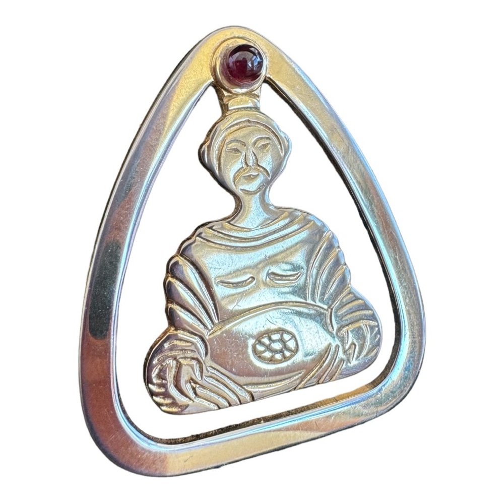Judith Leiber Vintage Buddha Bookmark Money Clip